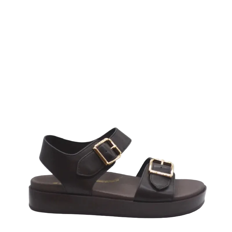 Ziera grapsie chocolate arch support sandal