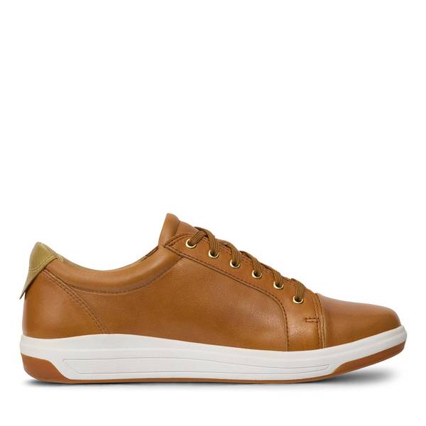 ascent stratus zip tan womens lace up