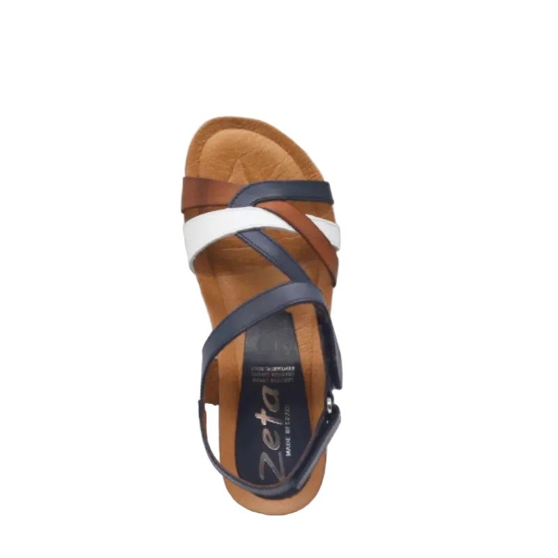 Zeta ocean tan multi womens sandal