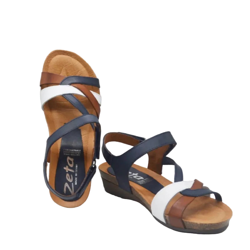 Zeta ocean tan multi womens sandal