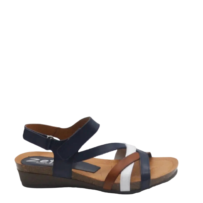 Zeta ocean tan multi womens sandal