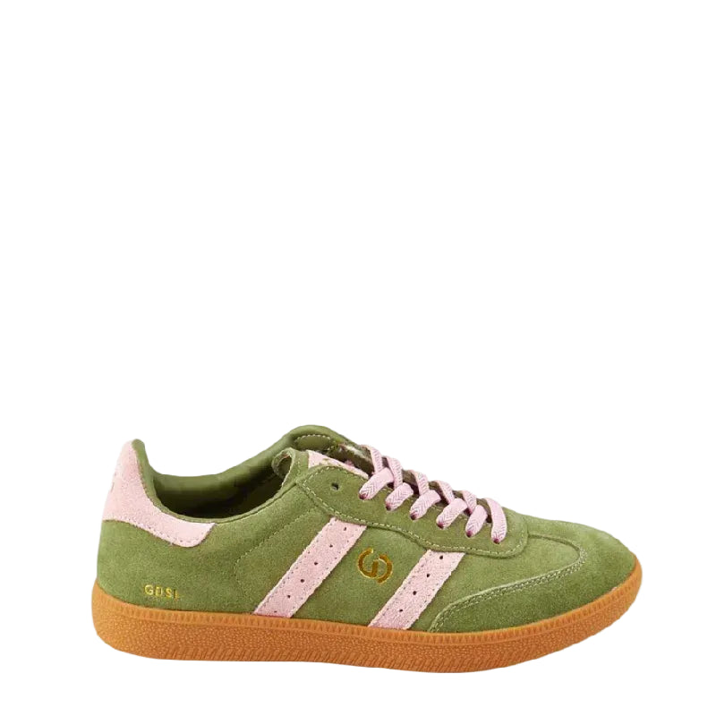 PARALLEL SAGE/PINK SUEDE