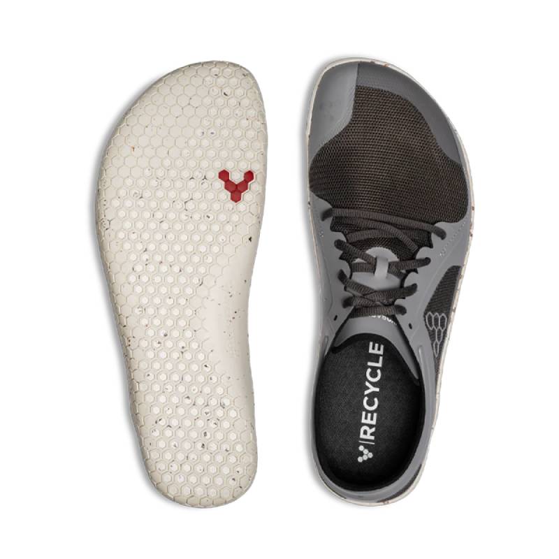 Vivobarefoot Primus Lite Grey Mens