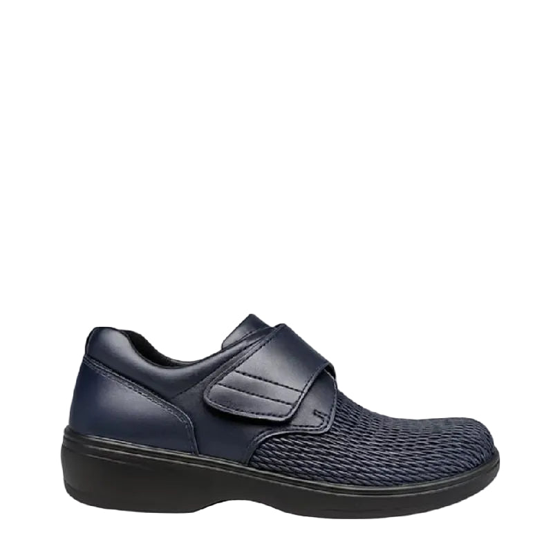 Propet Olivia navy womens velcro wide shoe