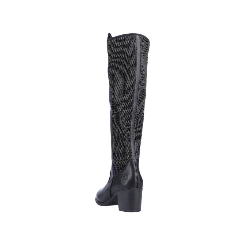 Rieker Y2050 Black long boot