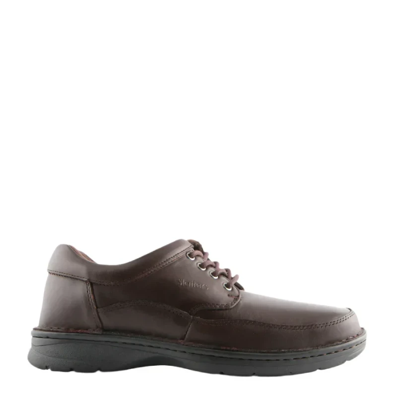 slatters award teak mens wide soft lace up