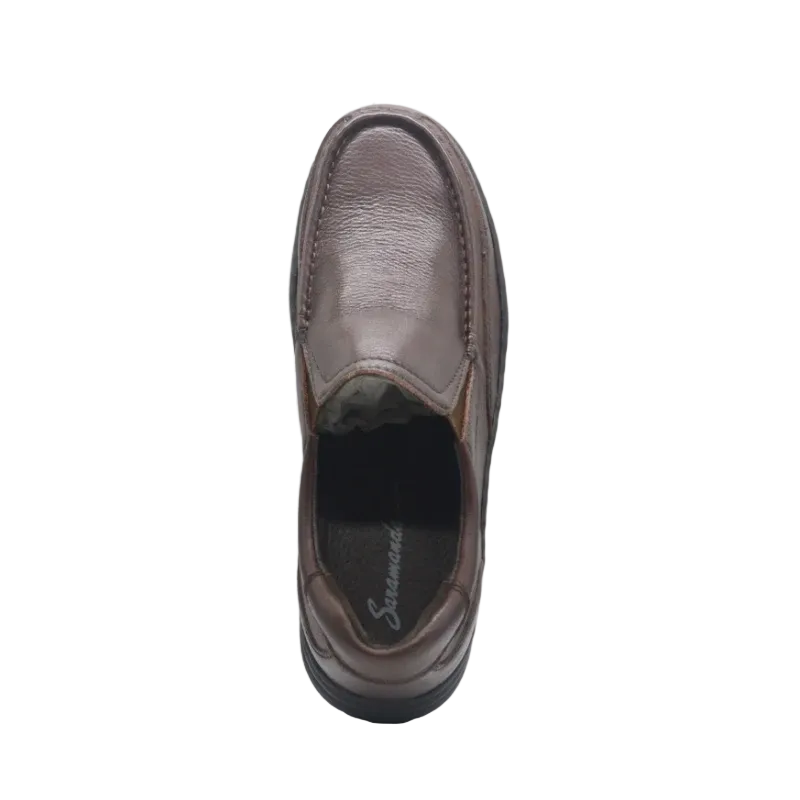saramanda sling brown mens slip on