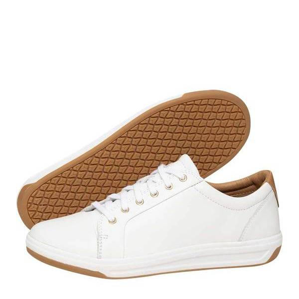 Ascent stratus white wide lace up