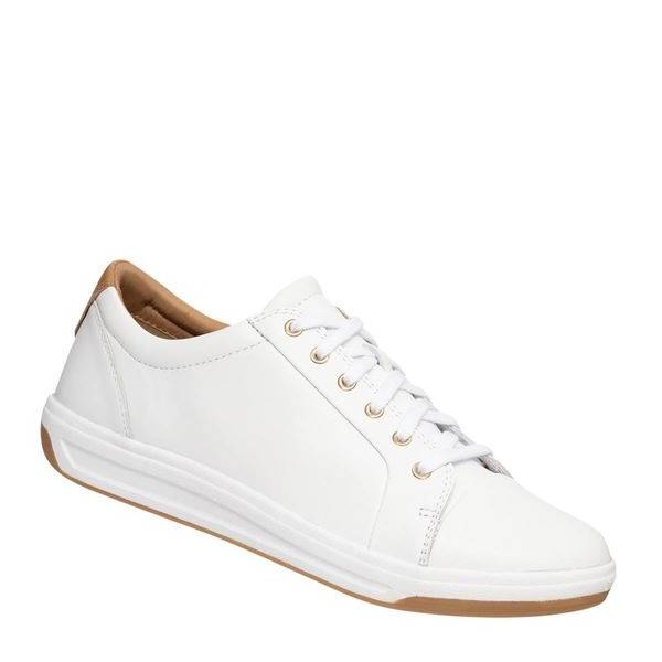 Ascent stratus white wide lace up