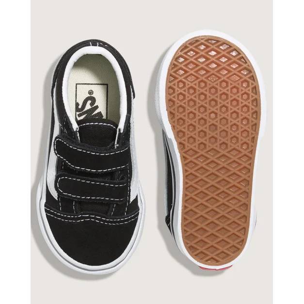 Vans old skool v infants black