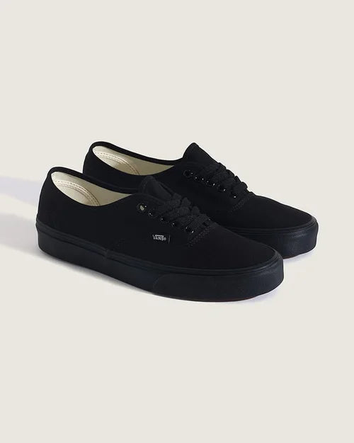 Vans authentic all black mens casual sneaker