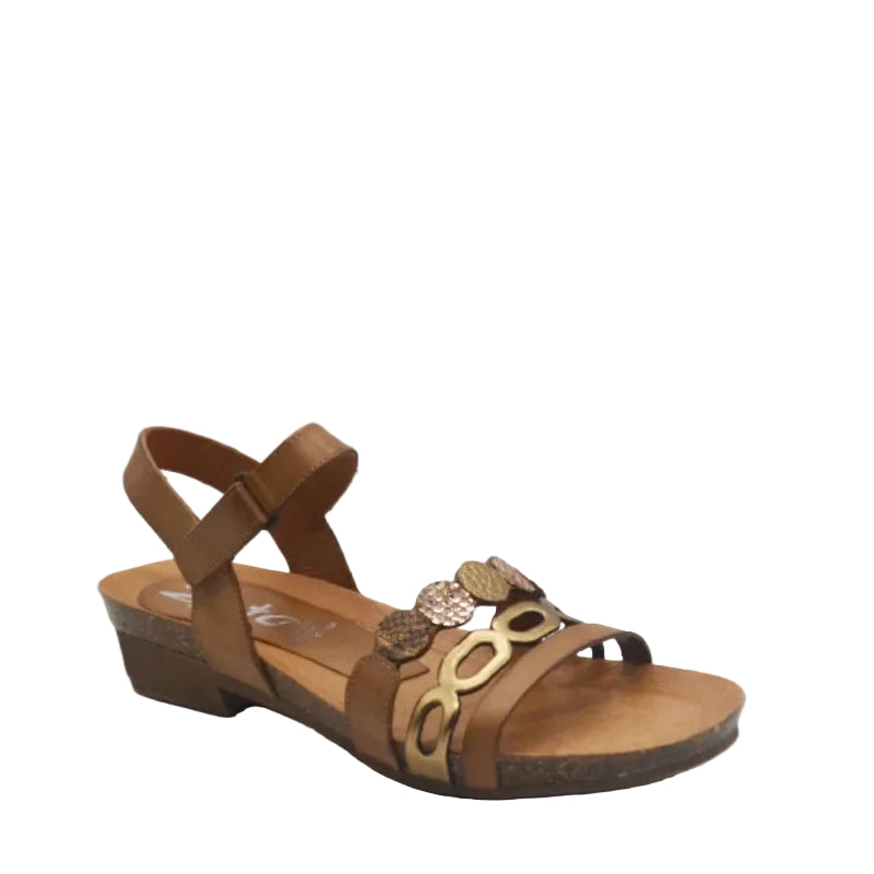 Zeta idalia tan womens sandal from spain