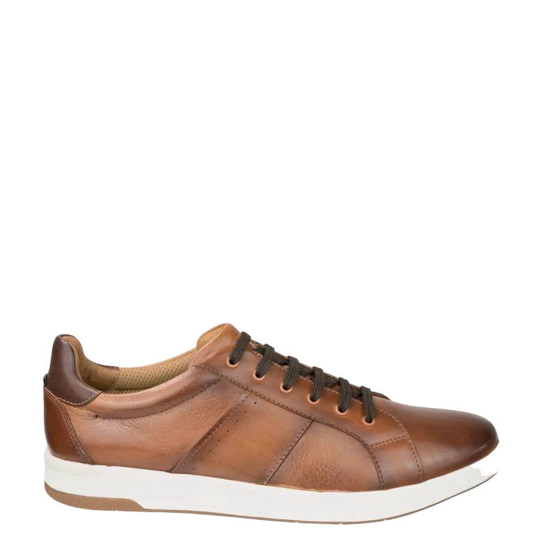 CROSS OVER LACE COGNAC