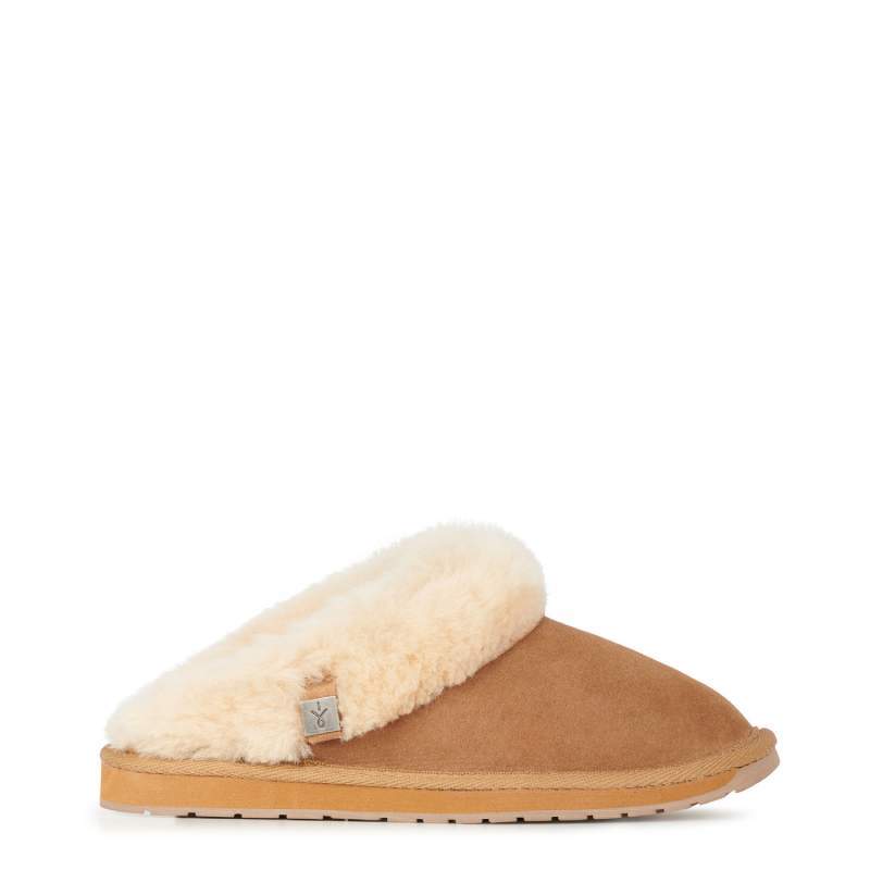 LADIES-SLIPPERS - EDEN CHESTNUT