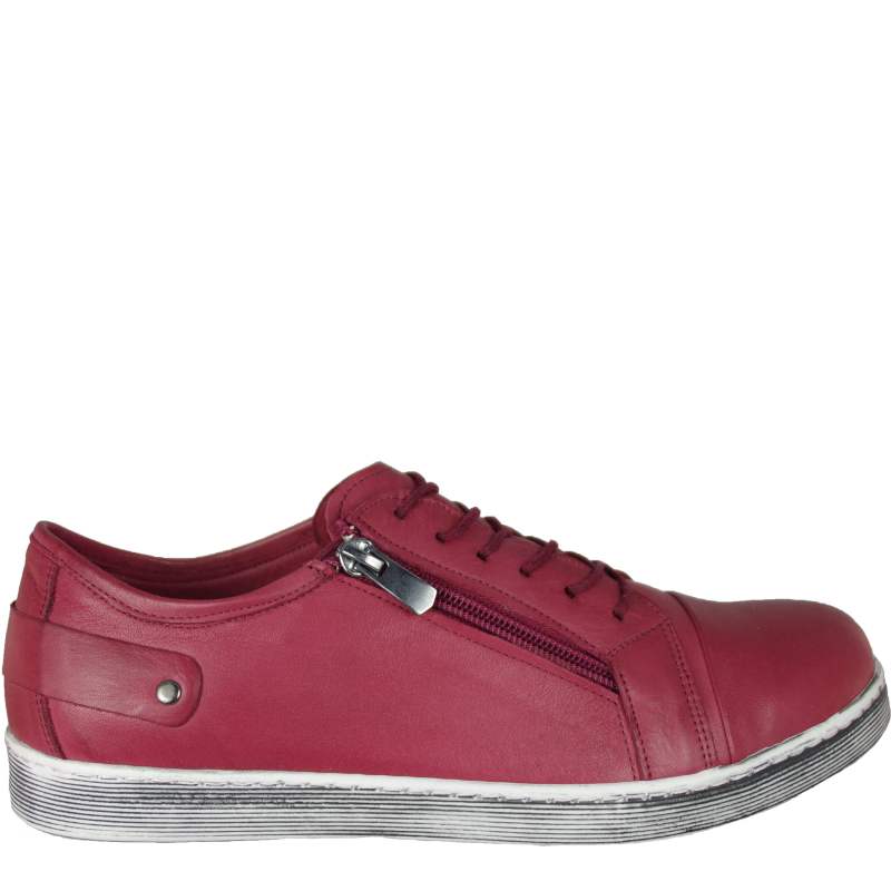 Cabello EG18 Red Womens Lace Up