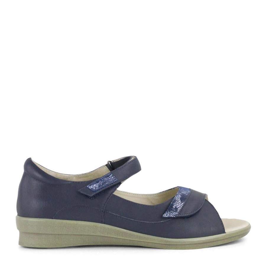 Klouds Tracy Navy Orthotic Sandal