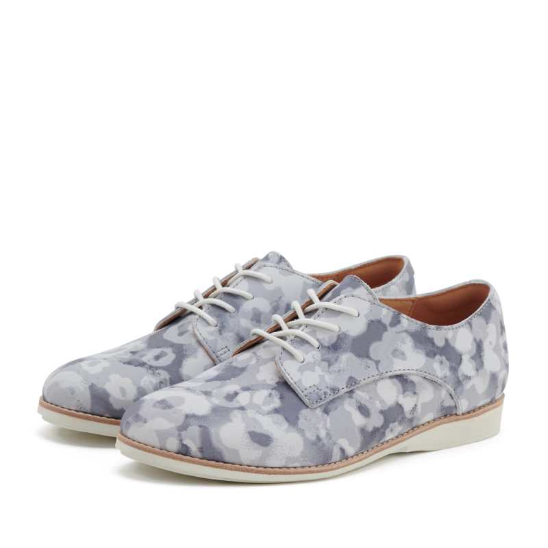 Grey floral outlet shoes