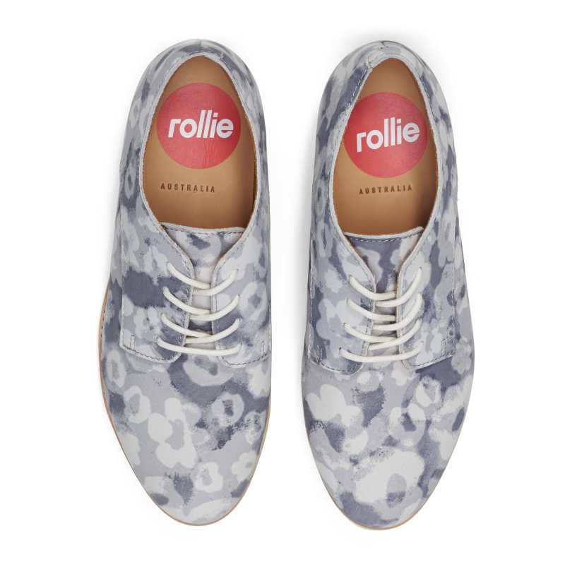 Grey floral shoes online