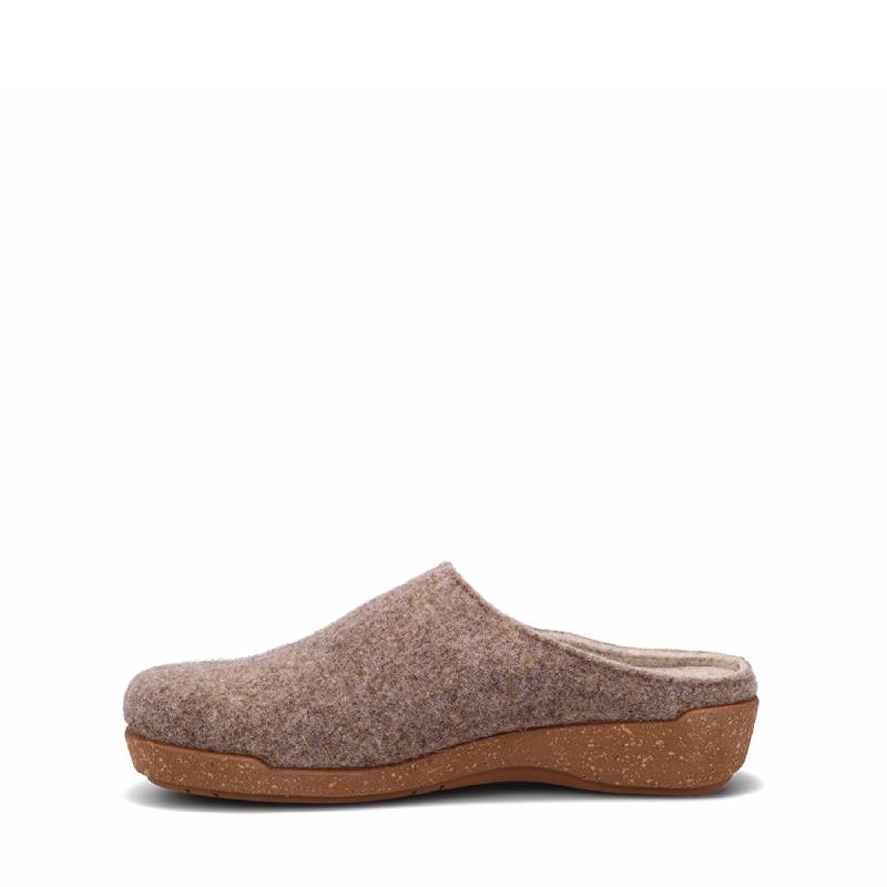 Taos Woollery Warm Sand Womens Slipper