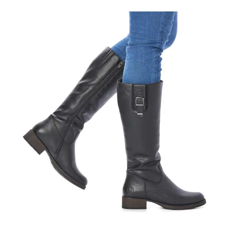 Rieker Z9556 Black Boot