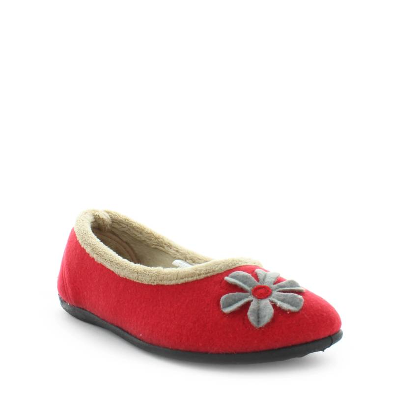 Panda Elgin Red Womens Slipper