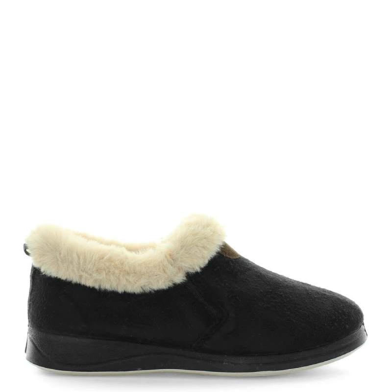 Panda Elivia Black Womens Slipper