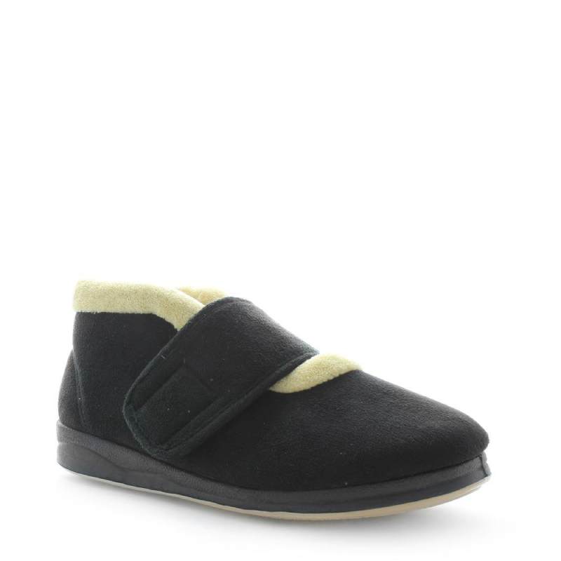 Panda Emee Black Womens Slipper