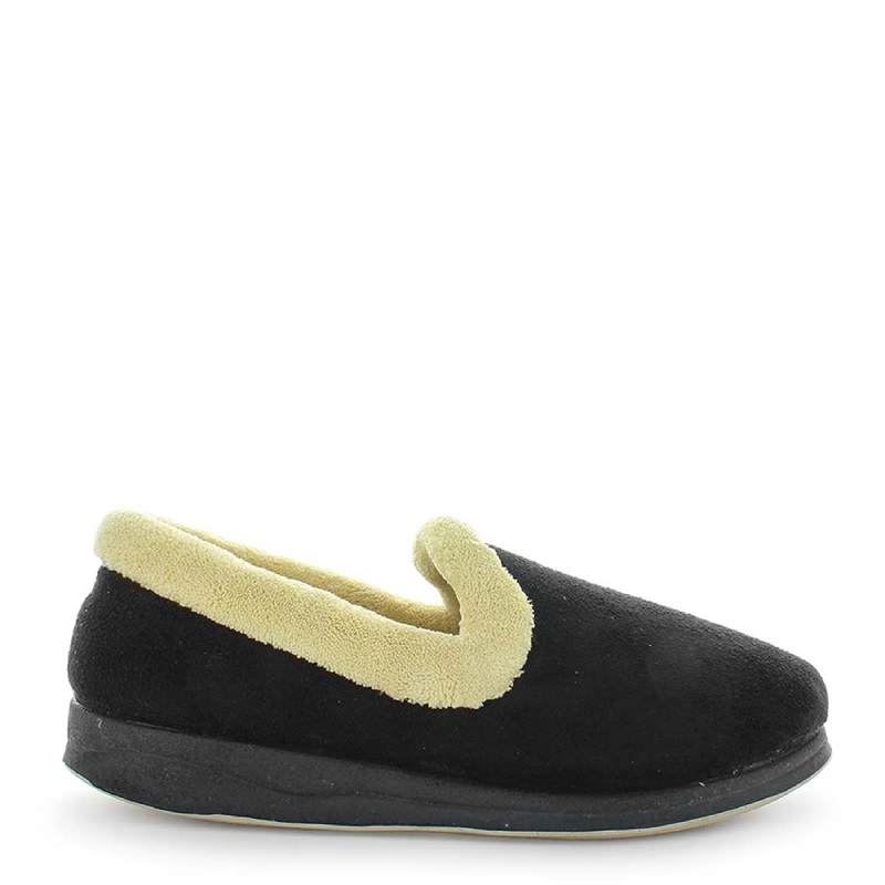 Panda Emille Black Womens Slipper