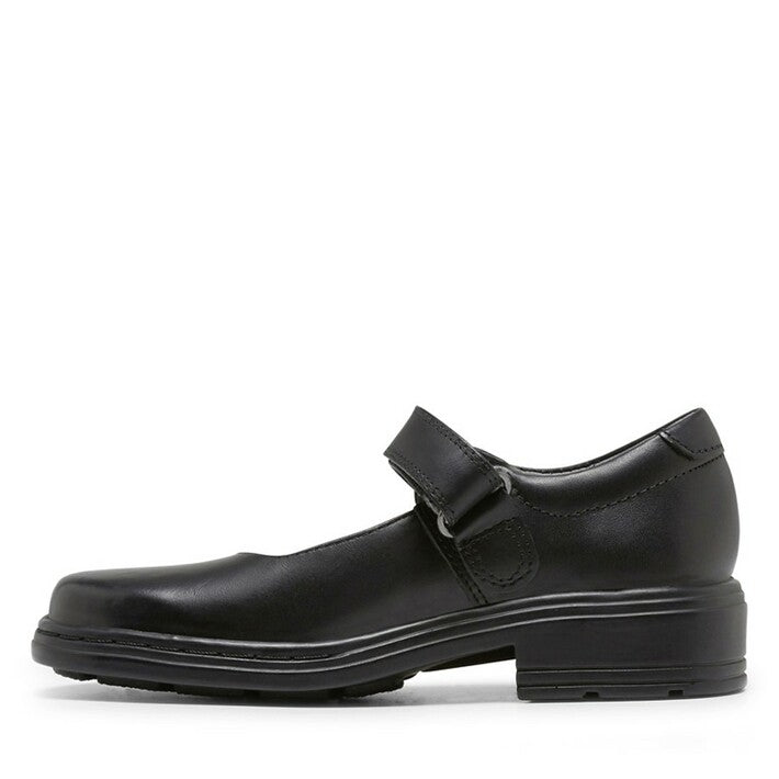 Clarks Indulge black mary jane side view