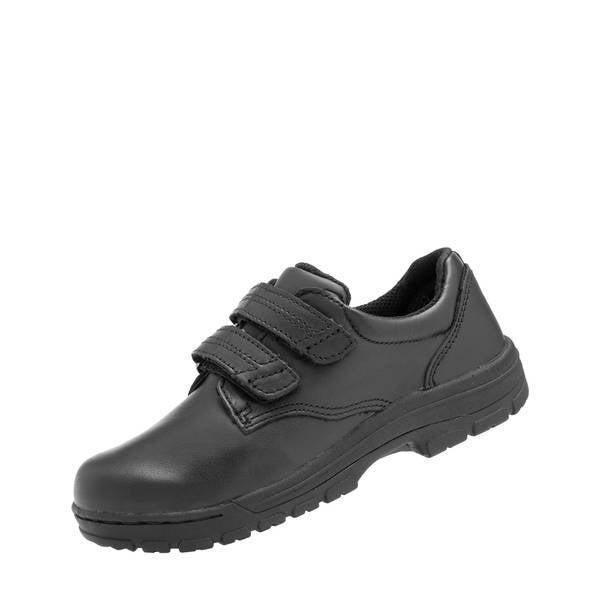 Ascent Academy Jnr Black School Shoe