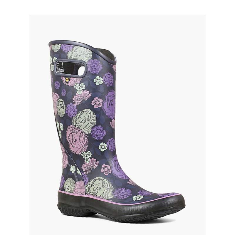 Bogs Le Jardin Purple Womens Gumboot