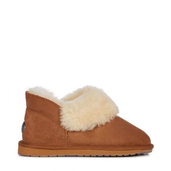 Emu sheepskin slippers