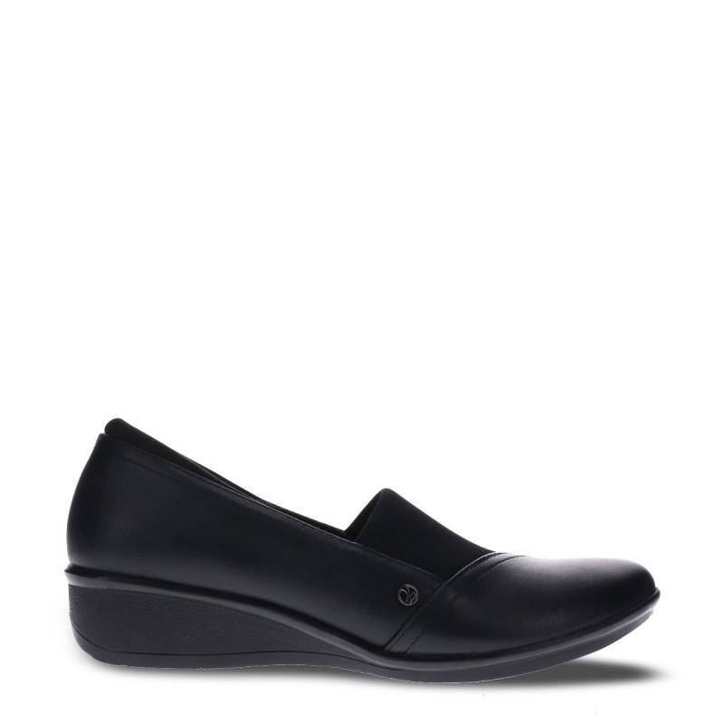 Revere Naples Black Womens Comfort Shoe