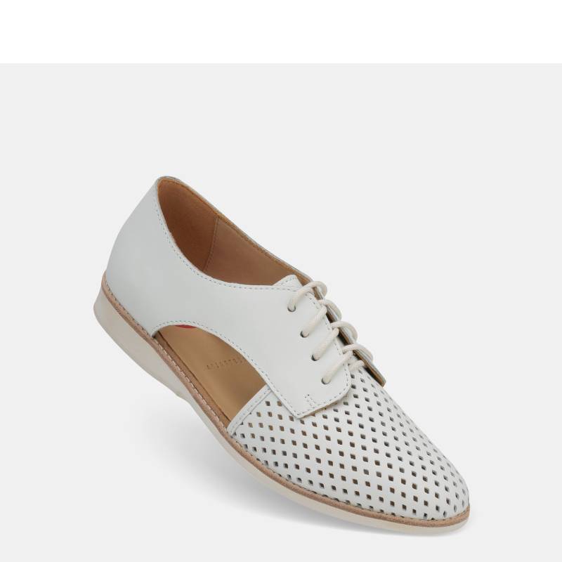 Rollie Sidecut white lace up