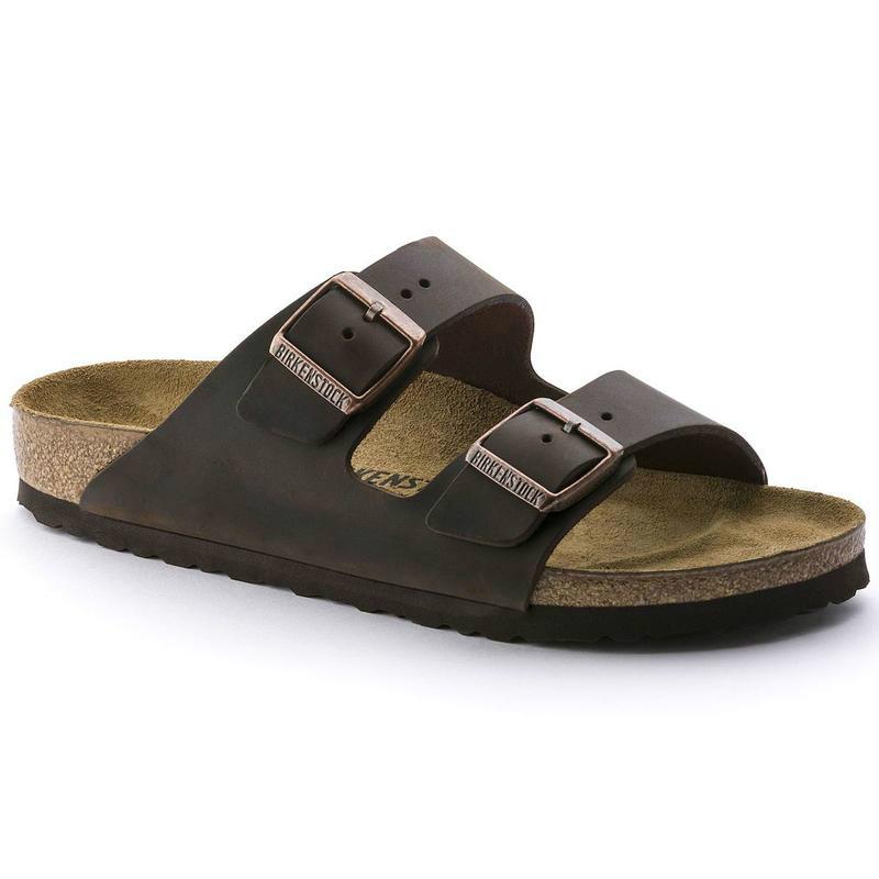 BIRKENSTOCK-SANDALS - ARIZONA OILED LEATHER HABANA NARROW FIT