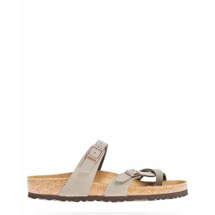 BIRKENSTOCK-SANDALS - MAYARI BF NUBUK STONE REGULAR